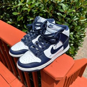 Nike Dunk High Midnight Navy
